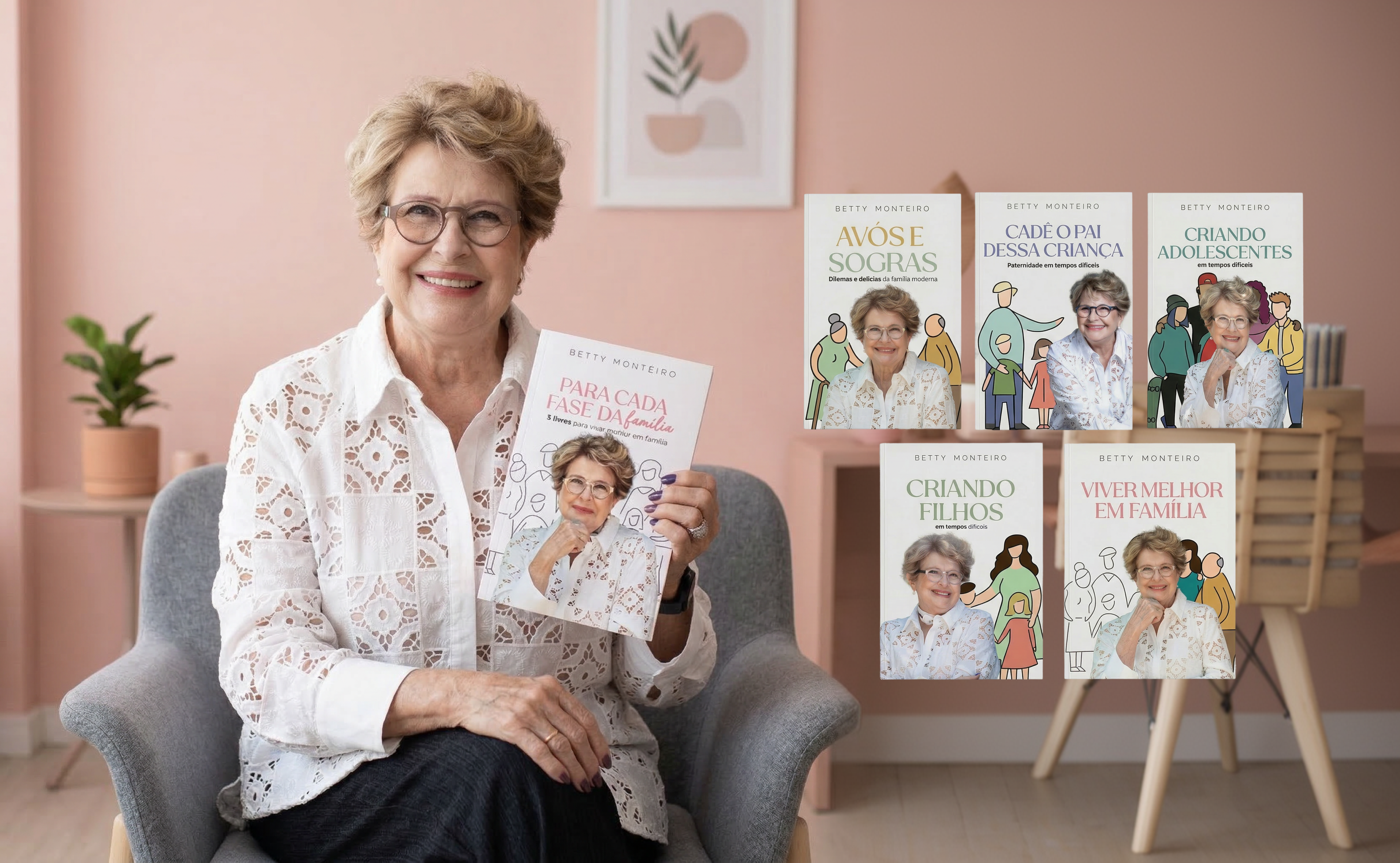 Betty Monteiro em consultório